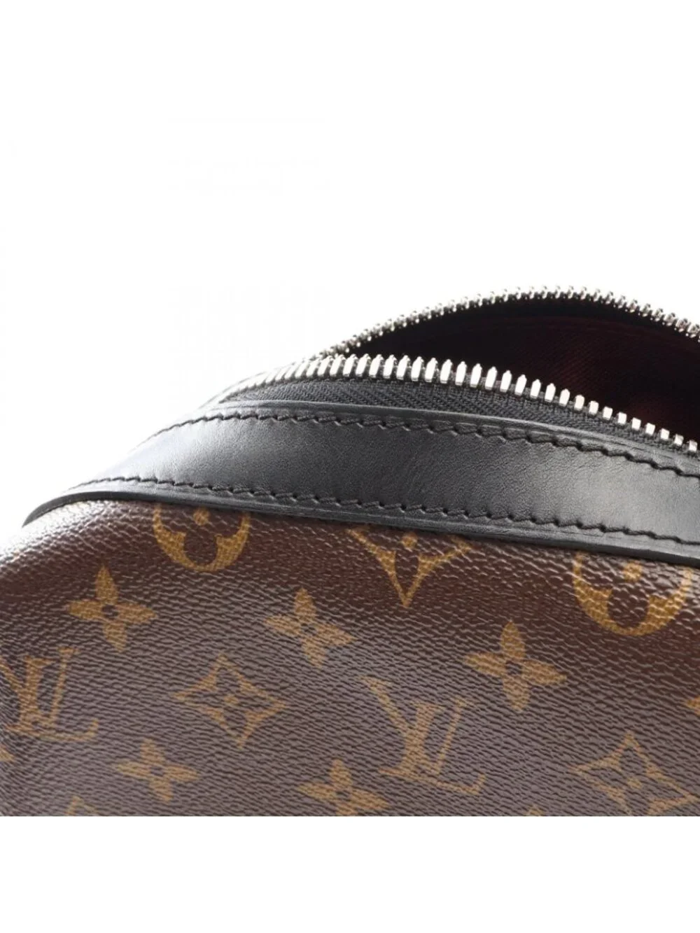 Louis Vuitton Shoulder Bag Torres PM Monogram Macassar Canvas Leather